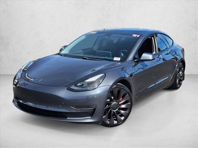 Used 2021 Tesla Model 3 Performance video 1