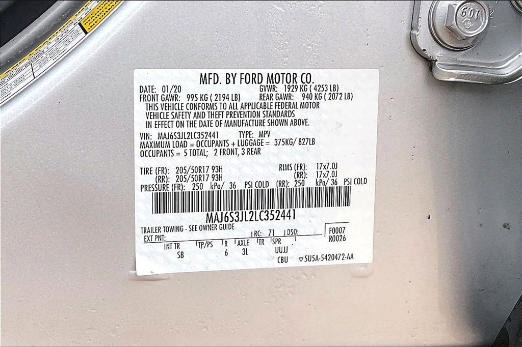 Used 2020 Ford EcoSport SES image 35