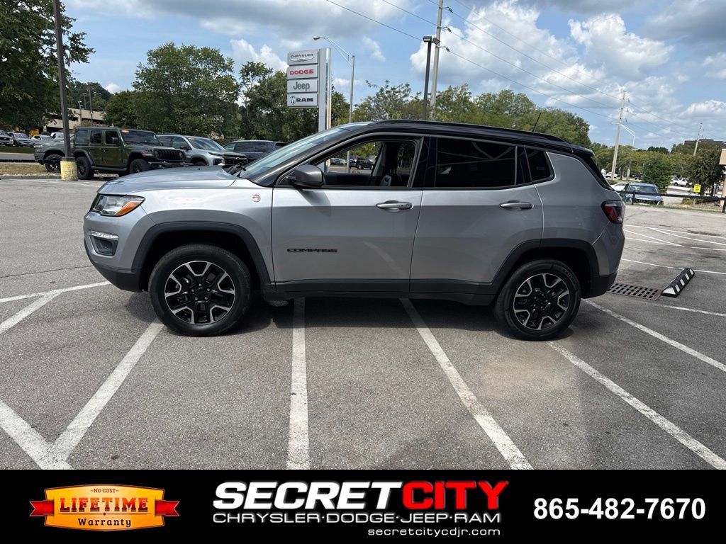 Used 2021 Jeep Compass Trailhawk AWD/4WD image 4
