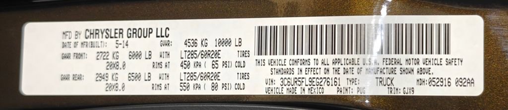 Used 2014 RAM 2500 Laramie w/ Convenience Group image 73