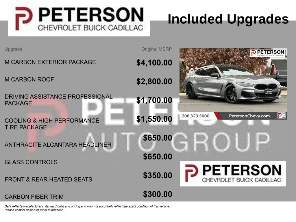 Used 2023 BMW M850i Gran Coupe xDrive w/ M Carbon Exterior Package image 11