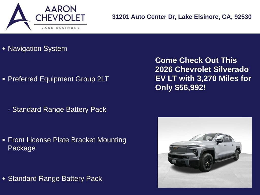 Used 2026 Chevrolet Silverado EV LT AWD/4WD image 5
