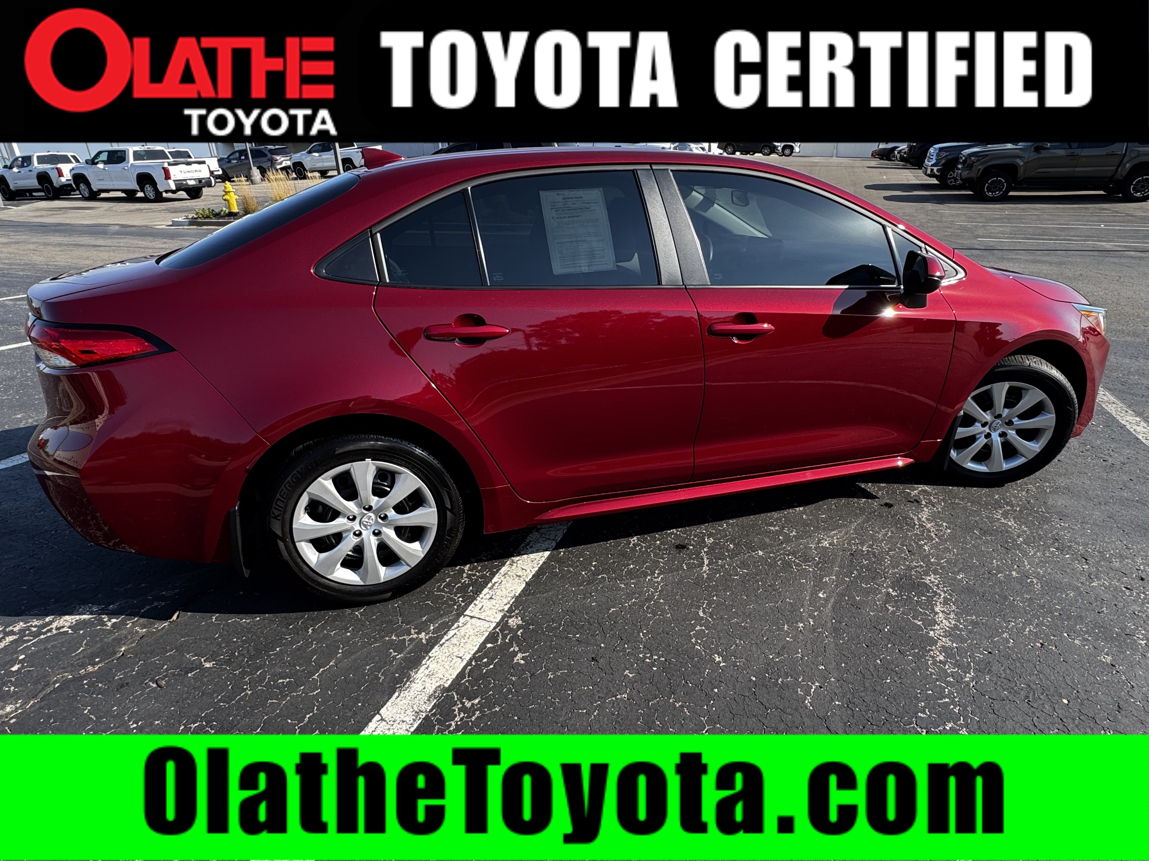 Certified 2026 Toyota Corolla LE FWD image 1