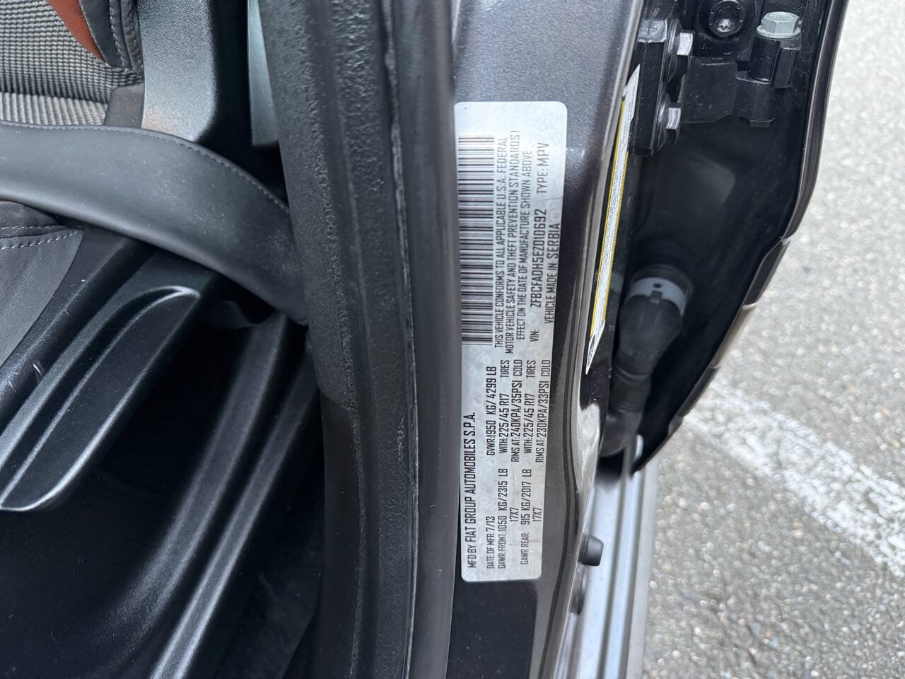 Used 2014 FIAT 500L Trekking FWD image 53