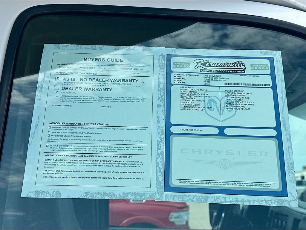 Used 2016 Chevrolet Express 3500 image 30