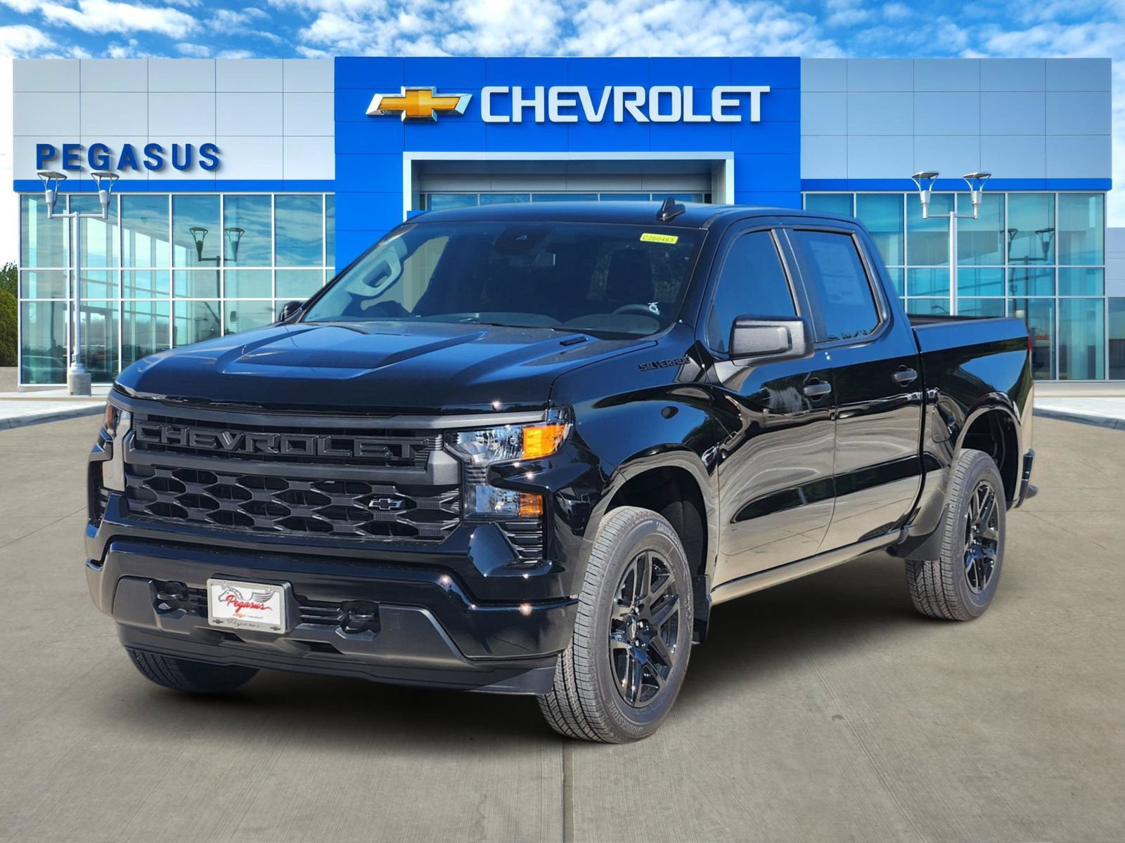 New 2026 Chevrolet Silverado 1500 Custom w/ LPO, Dark Essentials Package RWD video 2