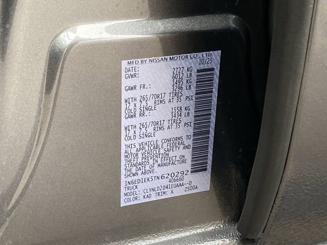 New 2026 Nissan Frontier PRO-4X image 34