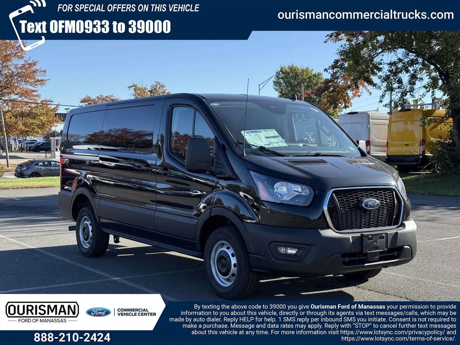 New 2025 Ford Transit 250 Low Roof w/ Load Area Protection Package RWD image 1
