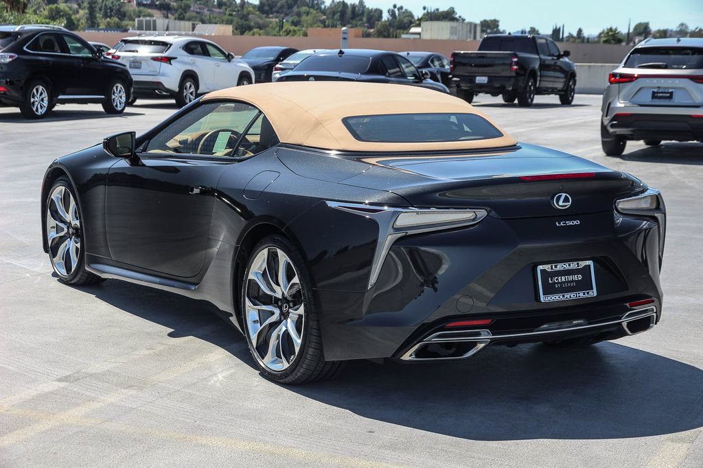 Certified 2021 Lexus LC 500 Convertible w/ Touring Package RWD image 7
