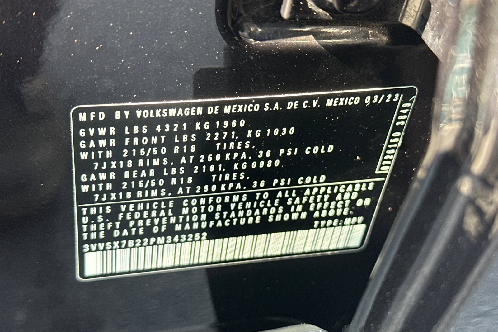 Certified 2023 Volkswagen Taos SE image 30