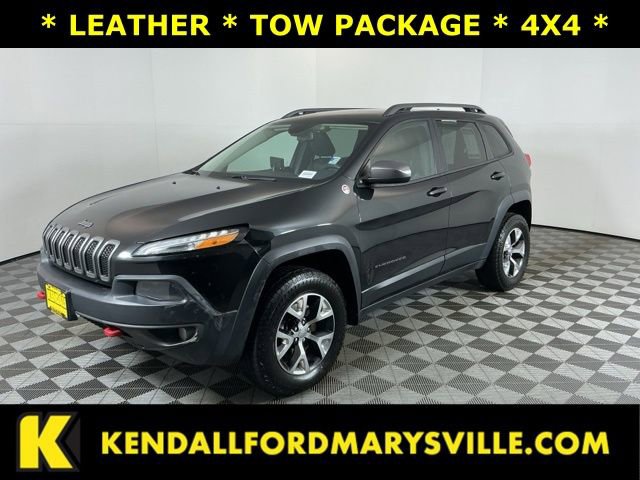 Used 2014 Jeep Cherokee Trailhawk w/ Leather Interior Group AWD/4WD image 1