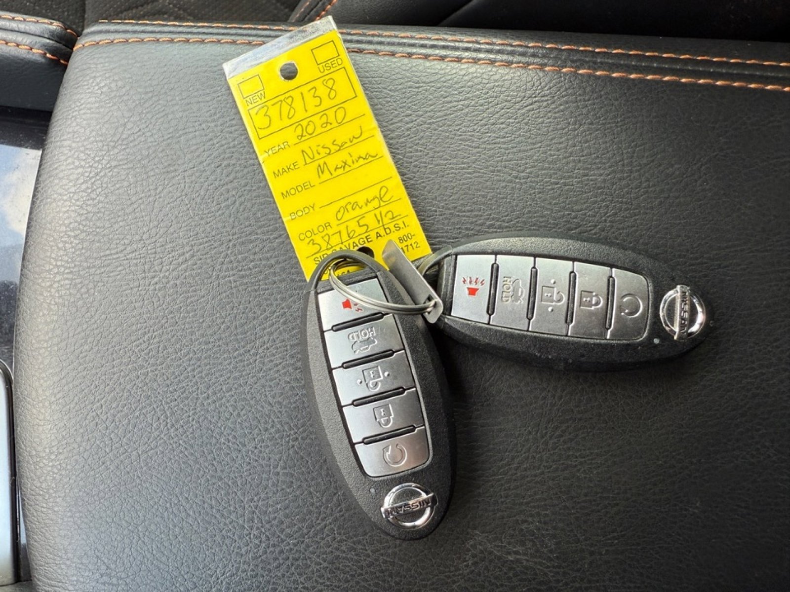 Used 2020 Nissan Maxima SR w/ Sport Mat Group image 43