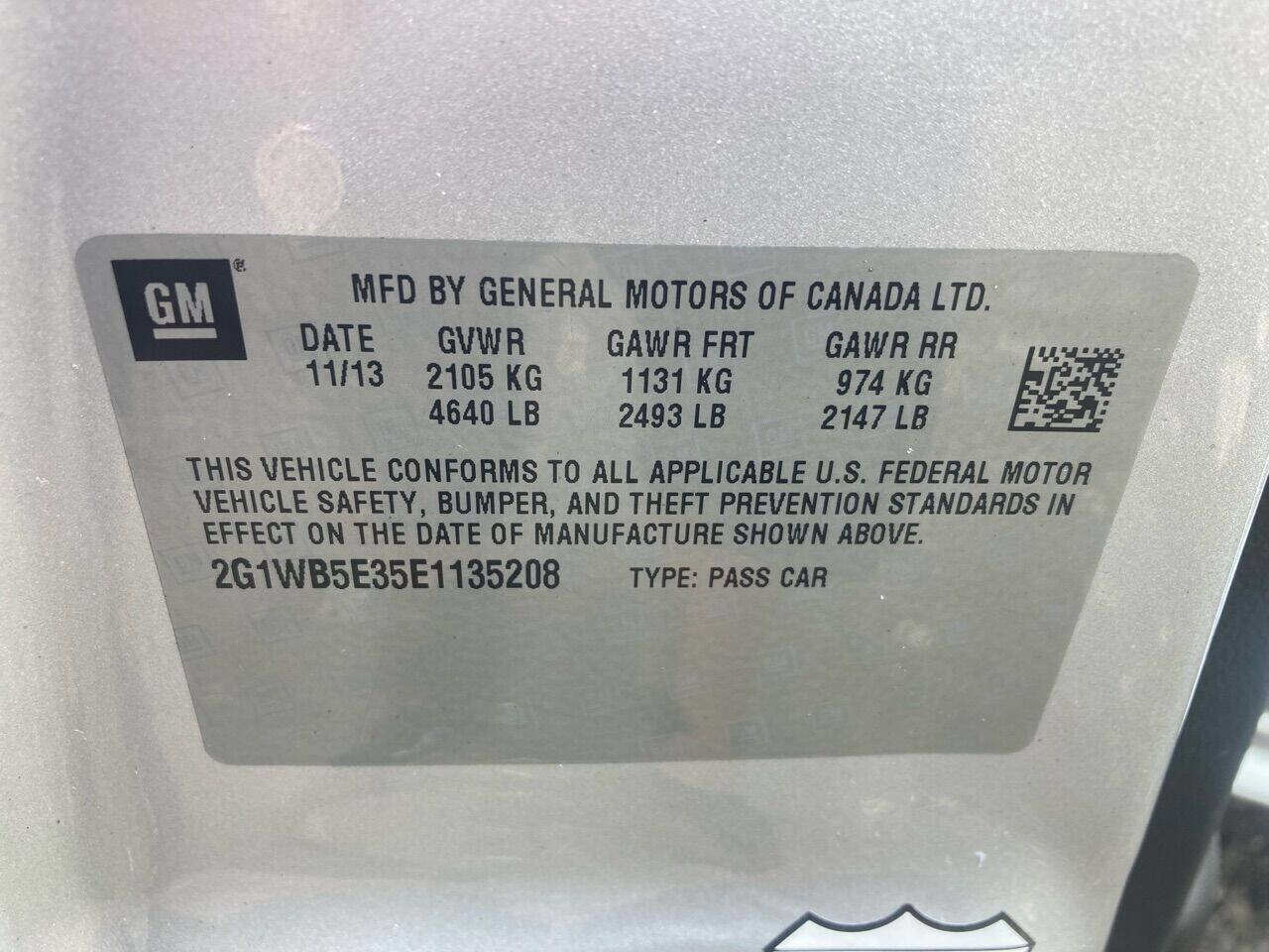 Used 2014 Chevrolet Impala LT w/ LT Sunroof Package image 17