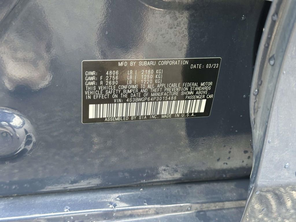 Certified 2023 Subaru Legacy Touring XT AWD/4WD image 13