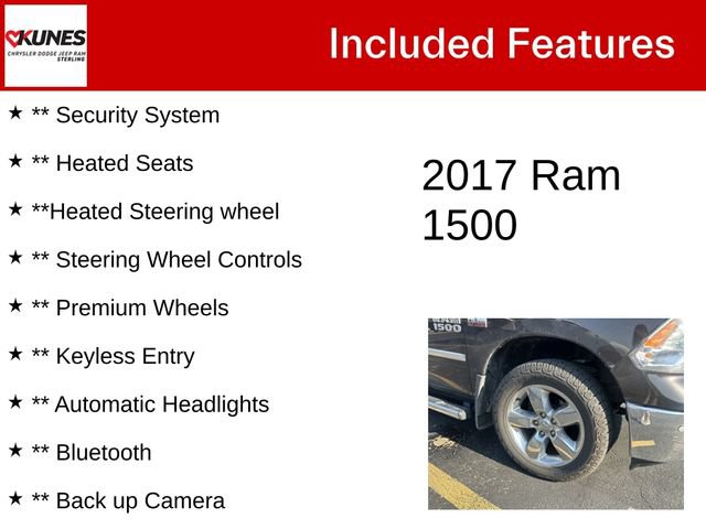 Used 2017 RAM 1500 Big Horn AWD/4WD image 4