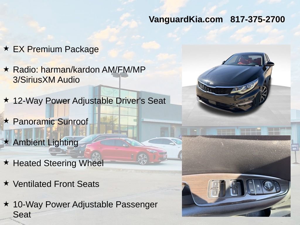 Used 2019 Kia Optima EX w/ EX Premium Package image 6