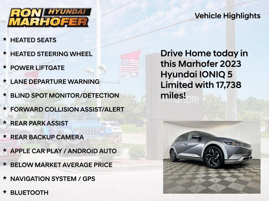 Used 2023 Hyundai Ioniq 5 Limited w/ Cargo Package RWD image 15