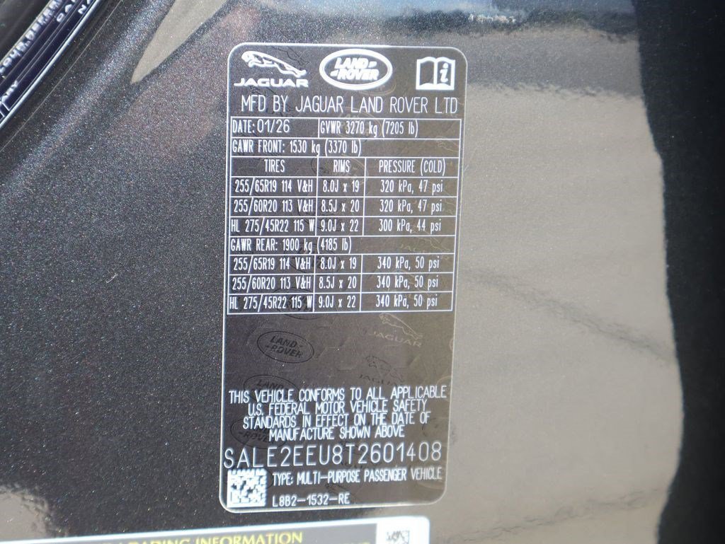 New 2026 Land Rover Defender 110 X-Dynamic SE AWD/4WD image 17