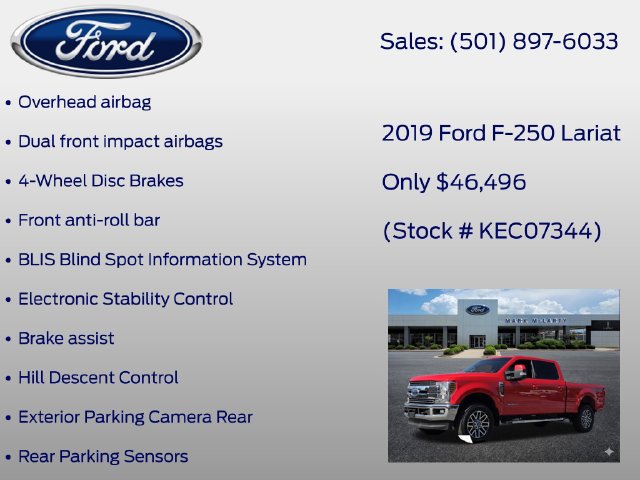 Certified 2019 Ford F250 Lariat w/ Lariat Value Package AWD/4WD image 32