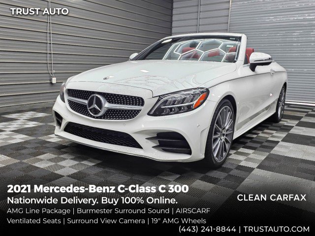 Used 2021 Mercedes-Benz C 300 Cabriolet
