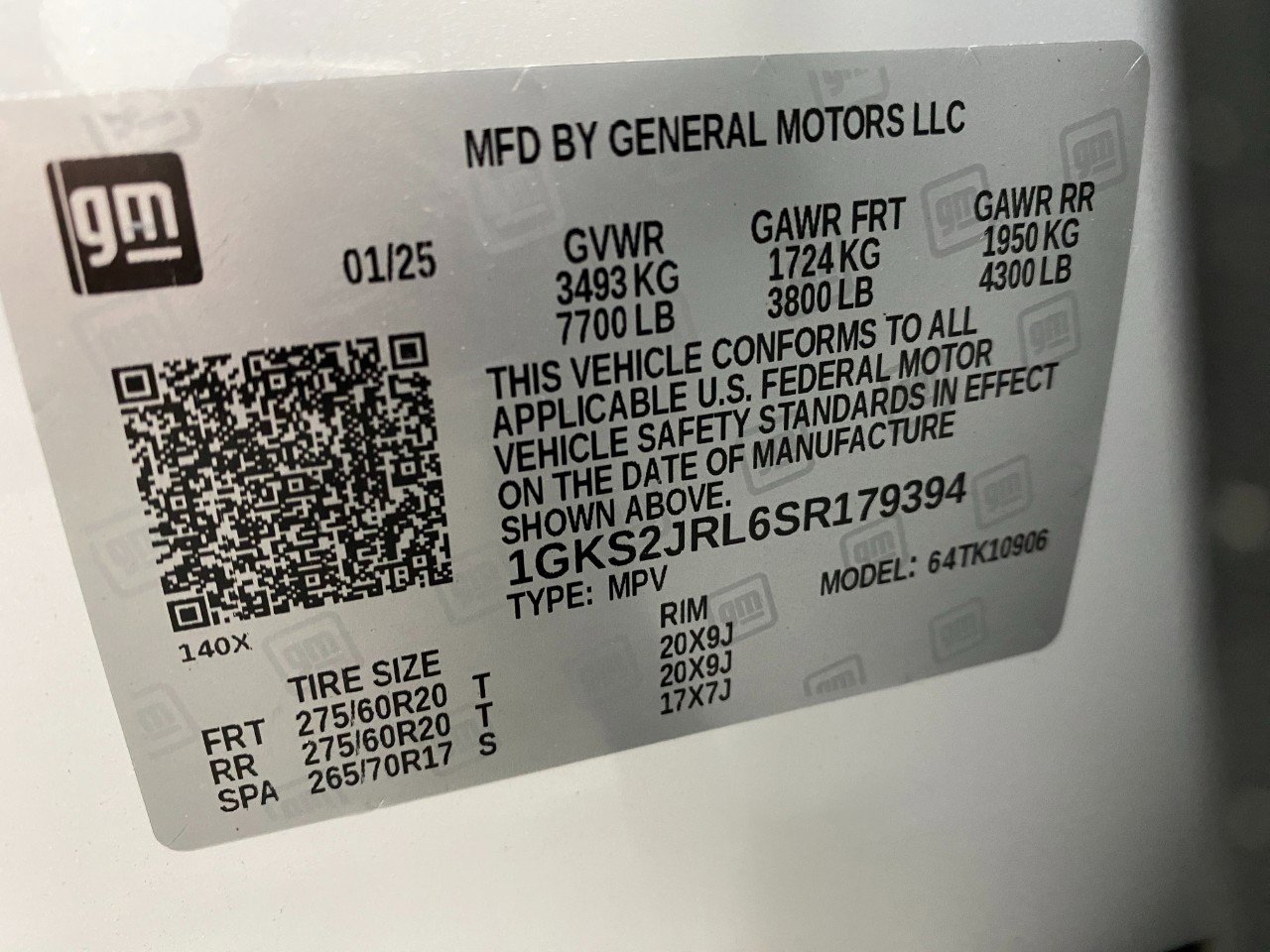 Used 2025 GMC Yukon XL Denali w/ Sun & Power Step Package image 37