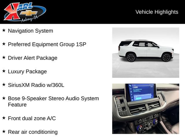 Certified 2022 Chevrolet Tahoe RST w/ Luxury Package AWD/4WD image 2