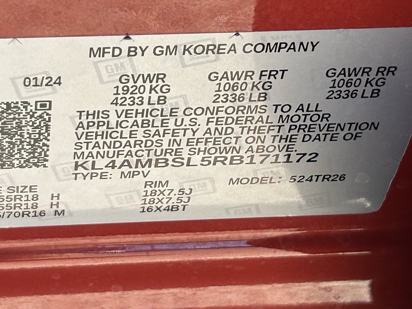Certified 2024 Buick Encore GX Preferred FWD image 36