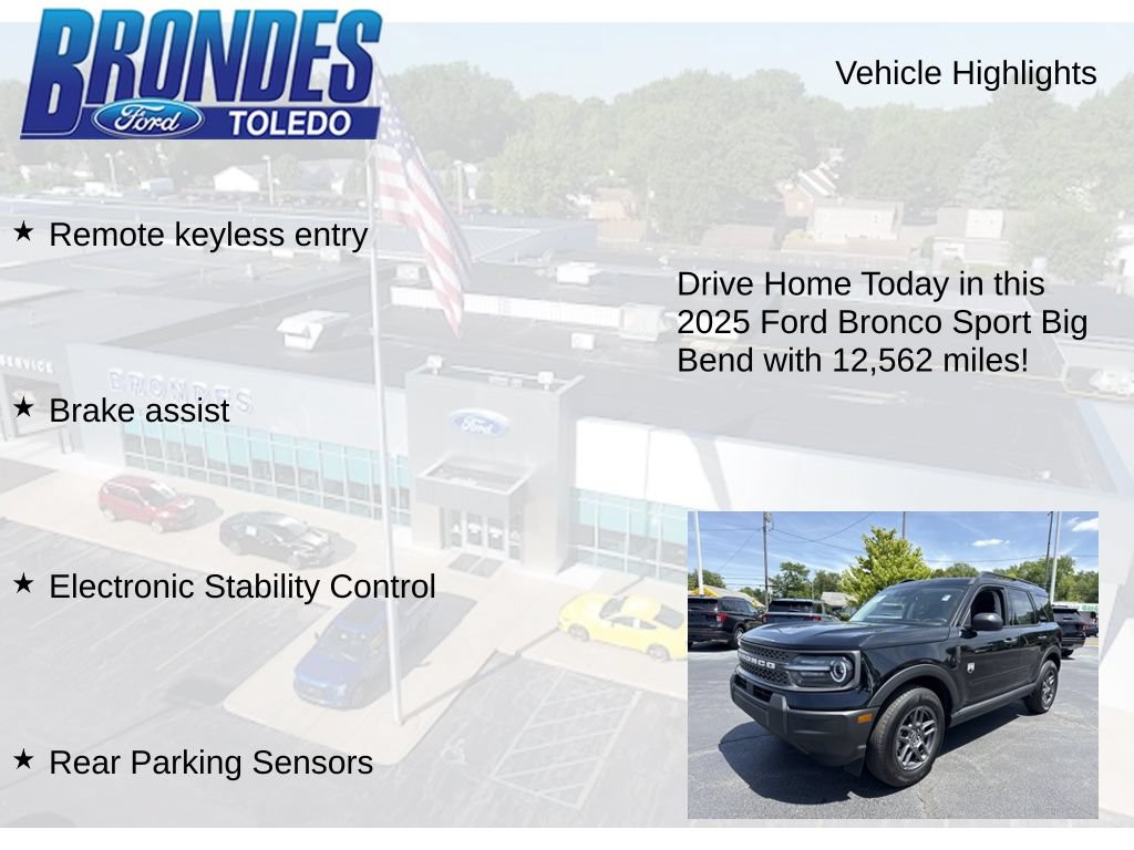 Used 2025 Ford Bronco Sport Big Bend AWD/4WD image 11