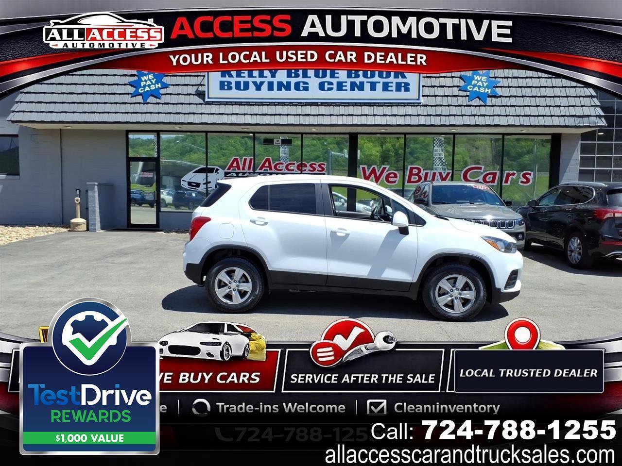 Used 2022 Chevrolet Trax LS w/ Tint and Cruise Package