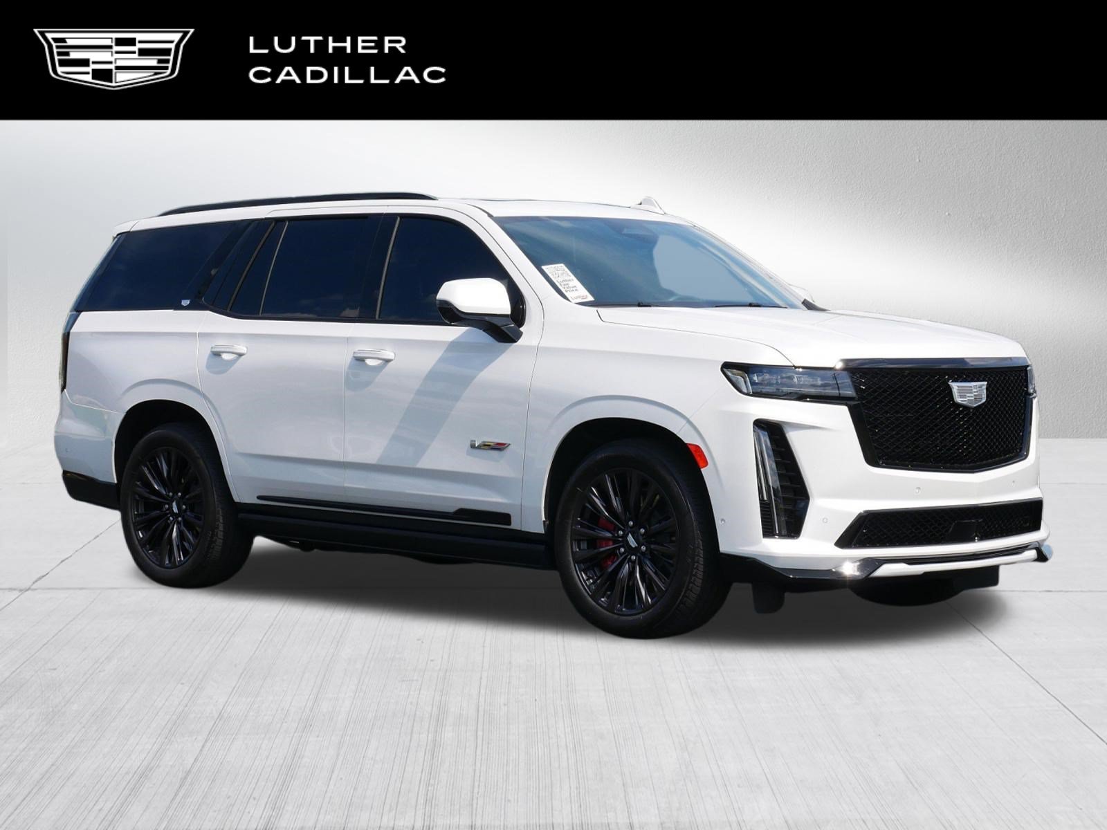 Certified 2024 Cadillac Escalade V w/ LPO, ONYX Package