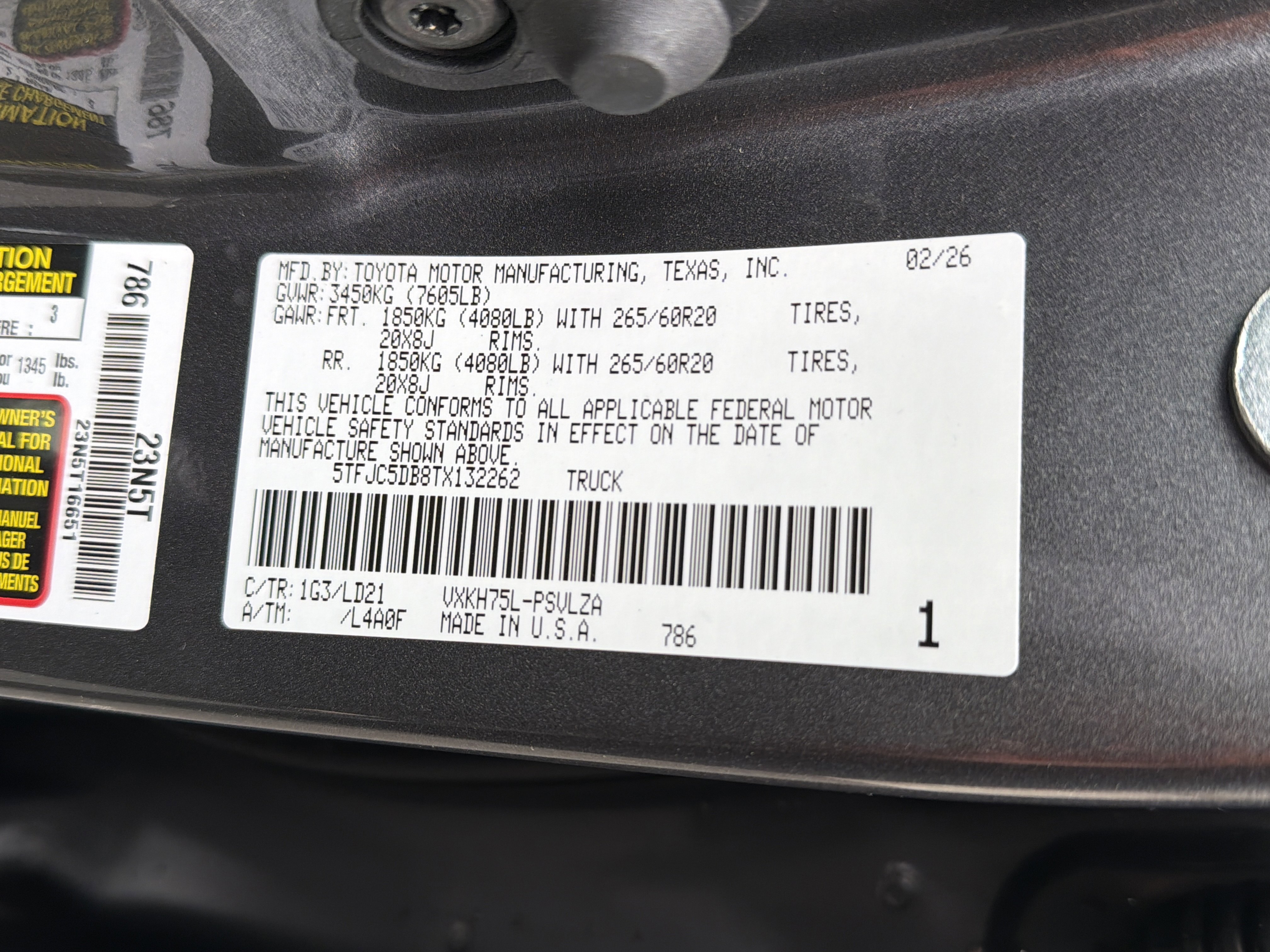 New 2026 Toyota Tundra Limited image 10