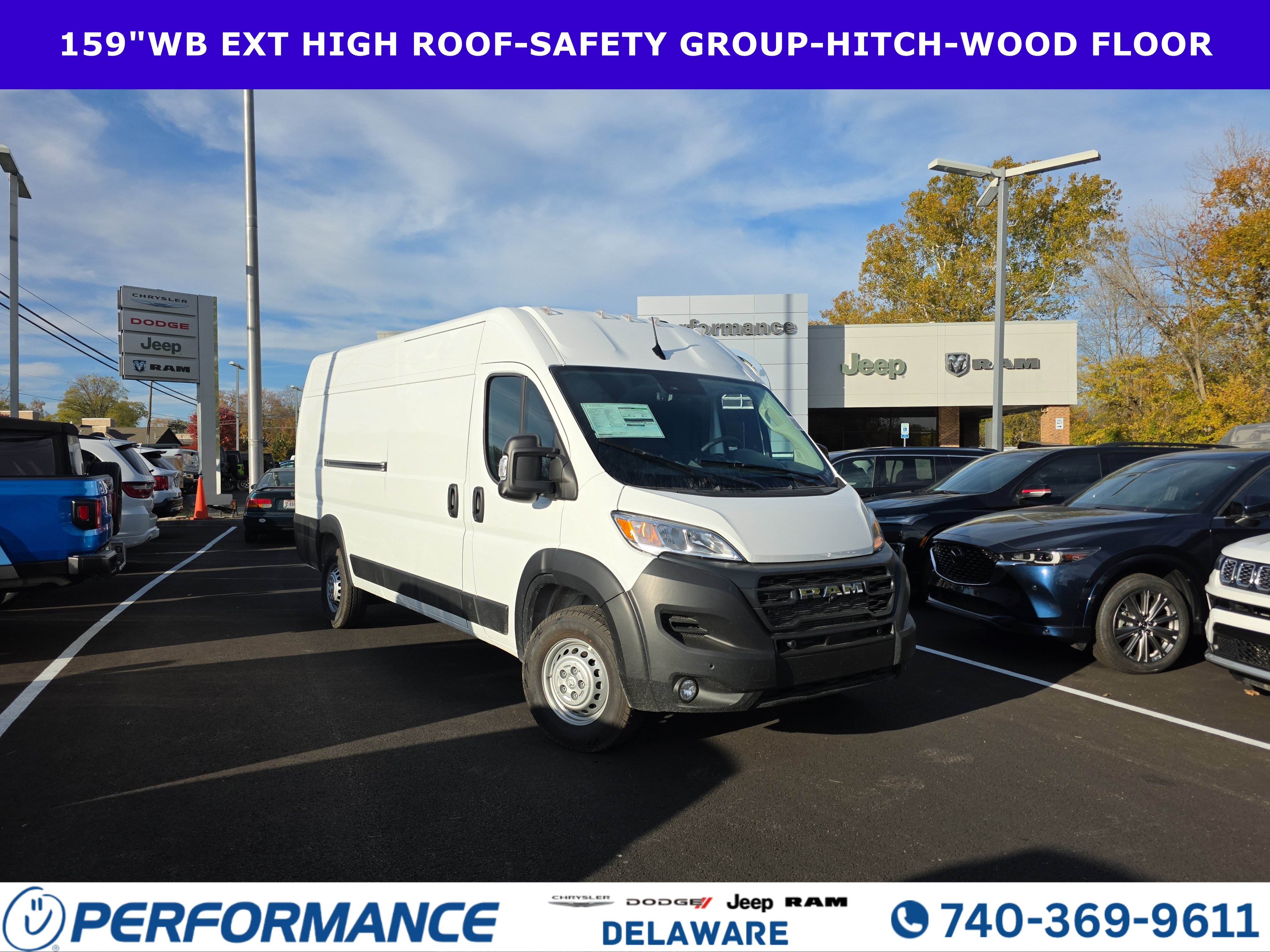 New 2026 RAM ProMaster 3500 w/ Advanced Safety Group image 1