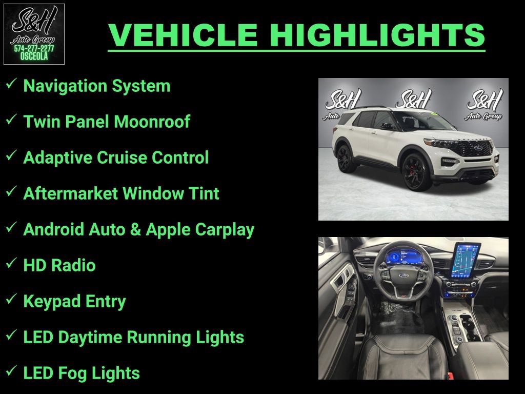 Used 2023 Ford Explorer ST w/ Equipment Group 401A AWD/4WD image 3
