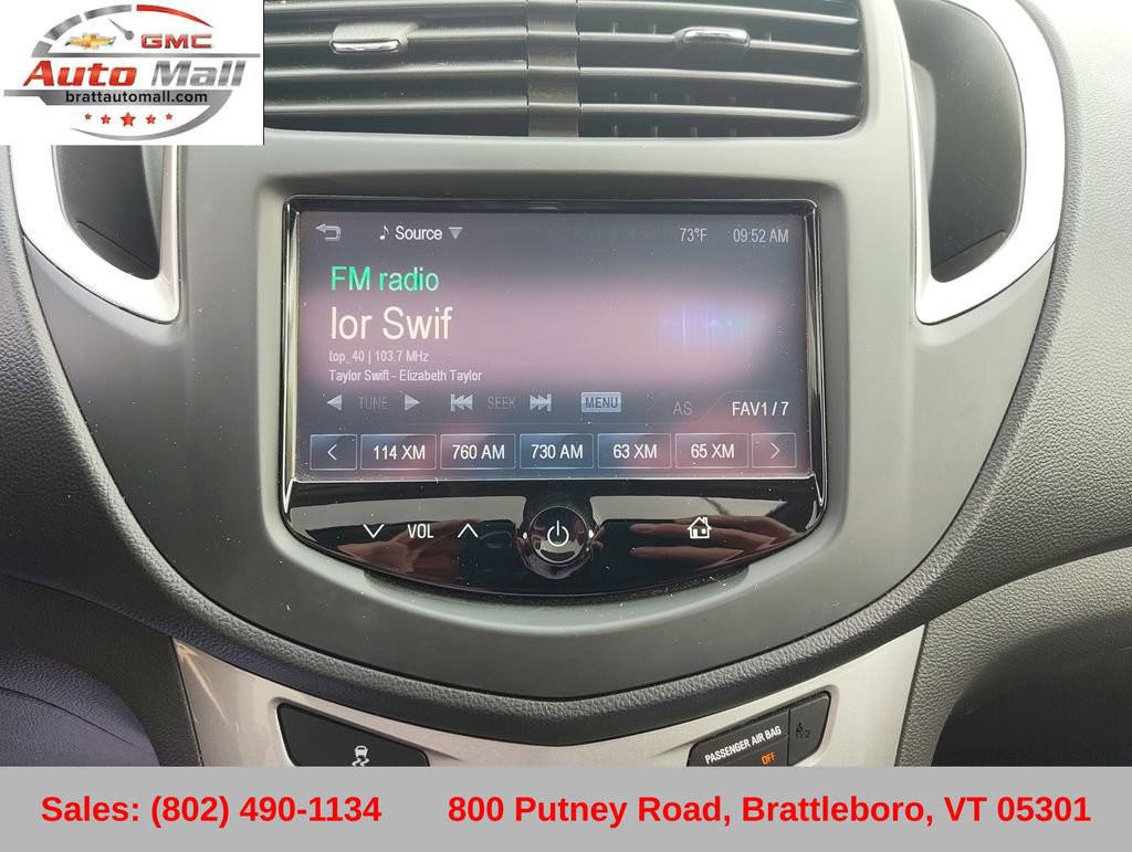 Used 2016 Chevrolet Trax LT w/ LT Sun and Sound Package AWD/4WD image 20