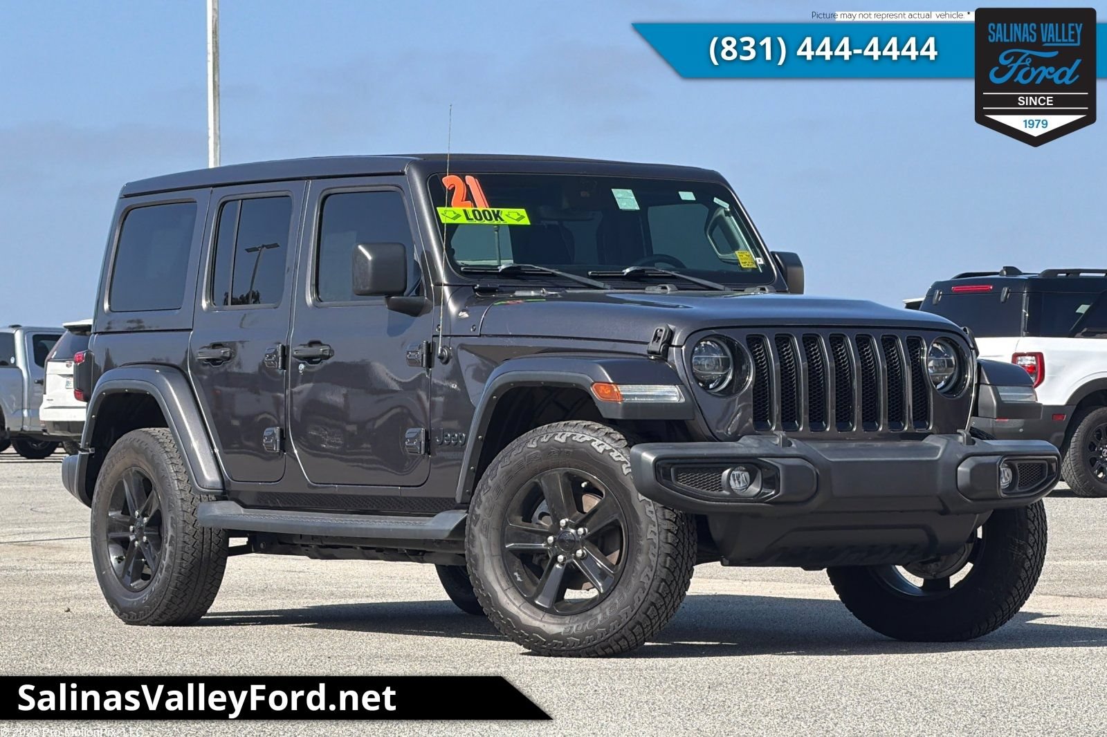 Used 2021 Jeep Wrangler Unlimited Sahara