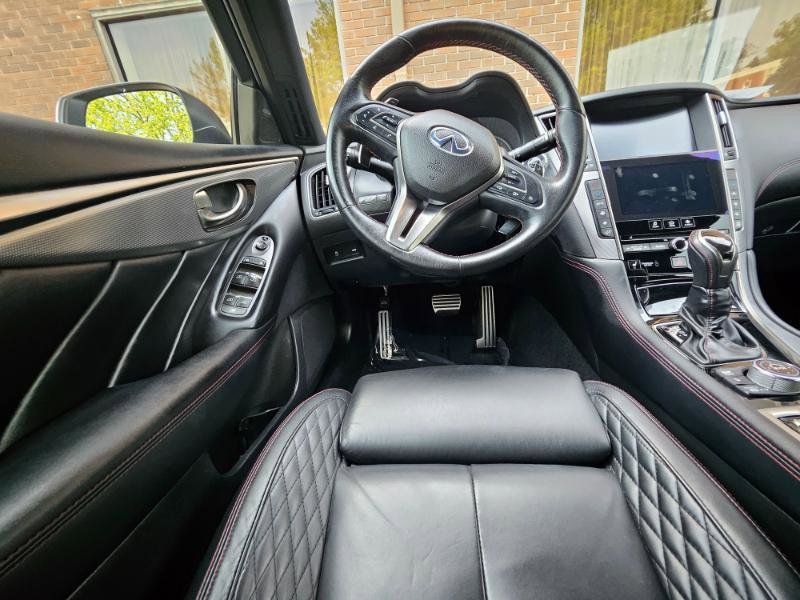 Used 2018 INFINITI Q50 Red Sport 400 w/ Cargo Package (L95) image 2