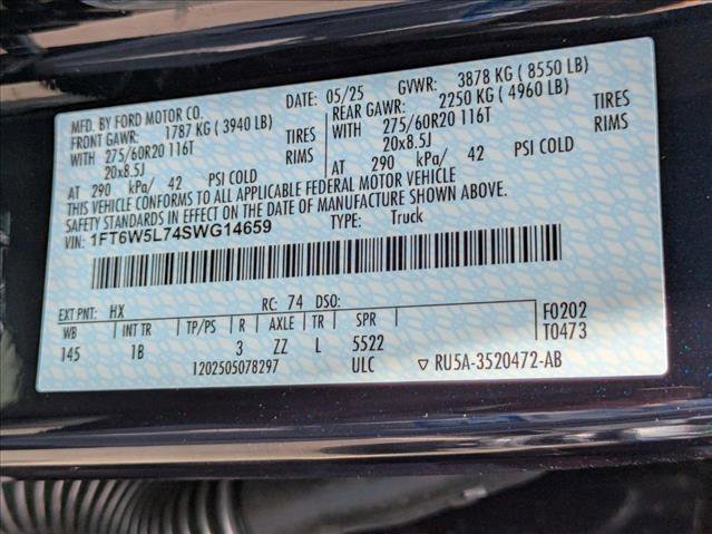 New 2025 Ford F150 Lightning Lariat AWD/4WD image 19