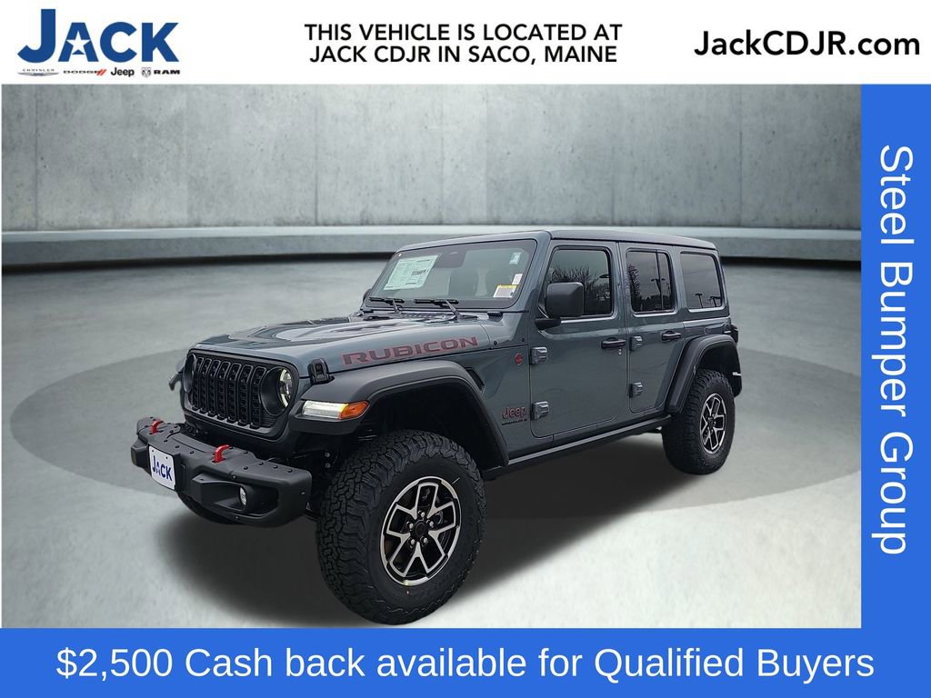 New 2026 Jeep Wrangler Rubicon w/ Safety Group