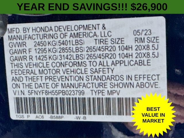 Used 2023 Honda Passport EX-L image 32