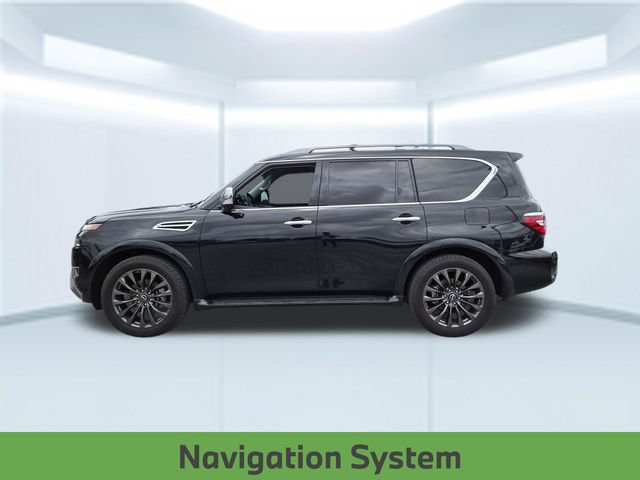 Used 2024 Nissan Armada Platinum w/ Captain's Chairs Package RWD image 2