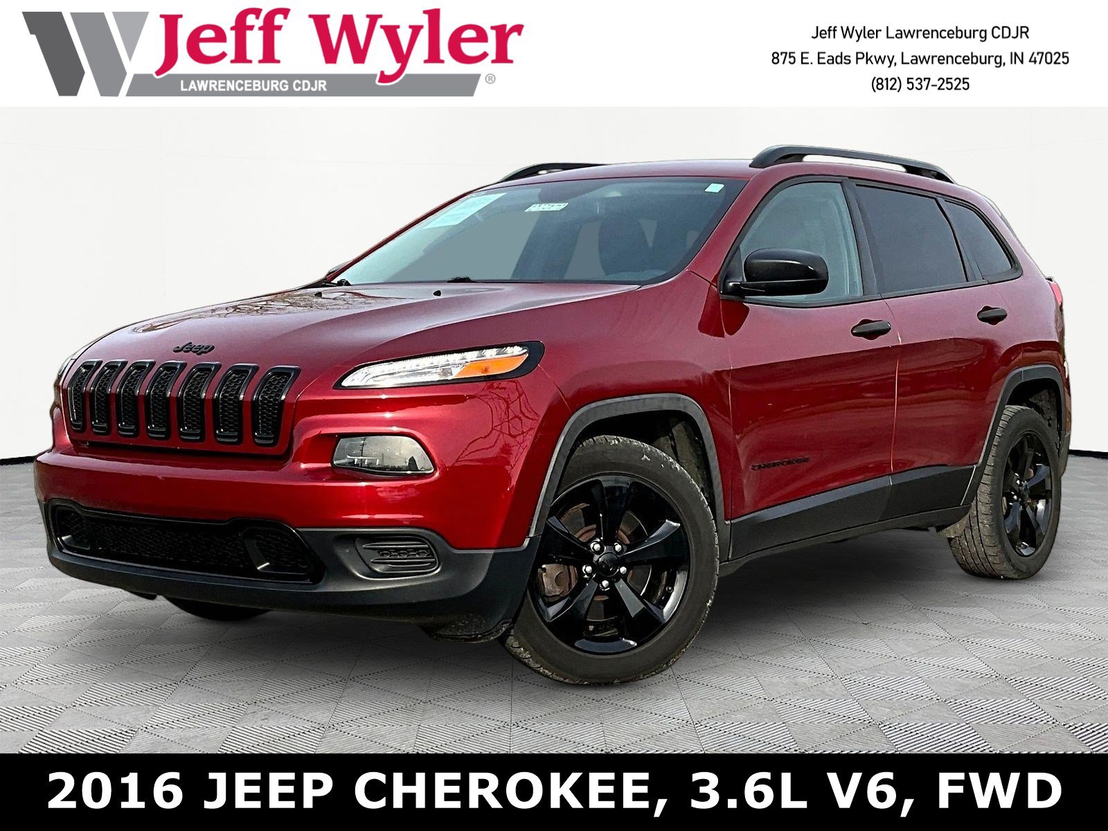 Used 2016 Jeep Cherokee Sport