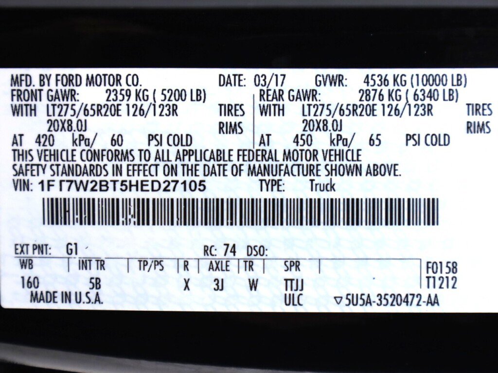 Used 2017 Ford F250 Lariat w/ FX4 Off-Road Package image 52