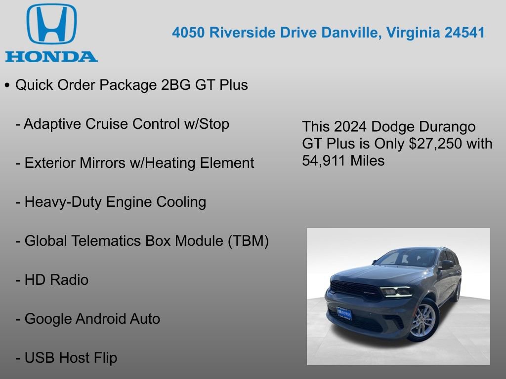 Used 2024 Dodge Durango GT image 22