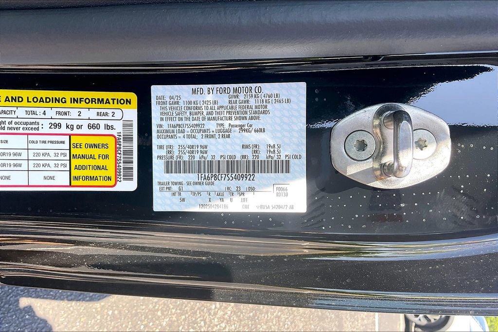 New 2025 Ford Mustang GT Premium image 13