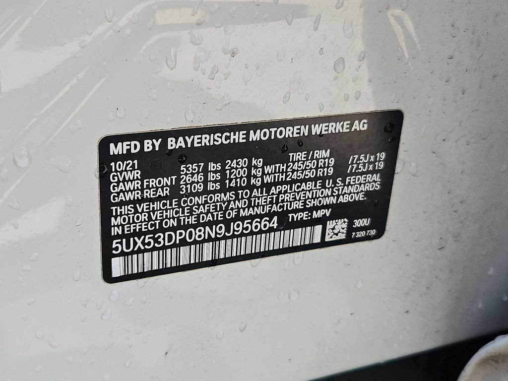Used 2022 BMW X3 xDrive30i w/ Premium Package 2 AWD/4WD image 29
