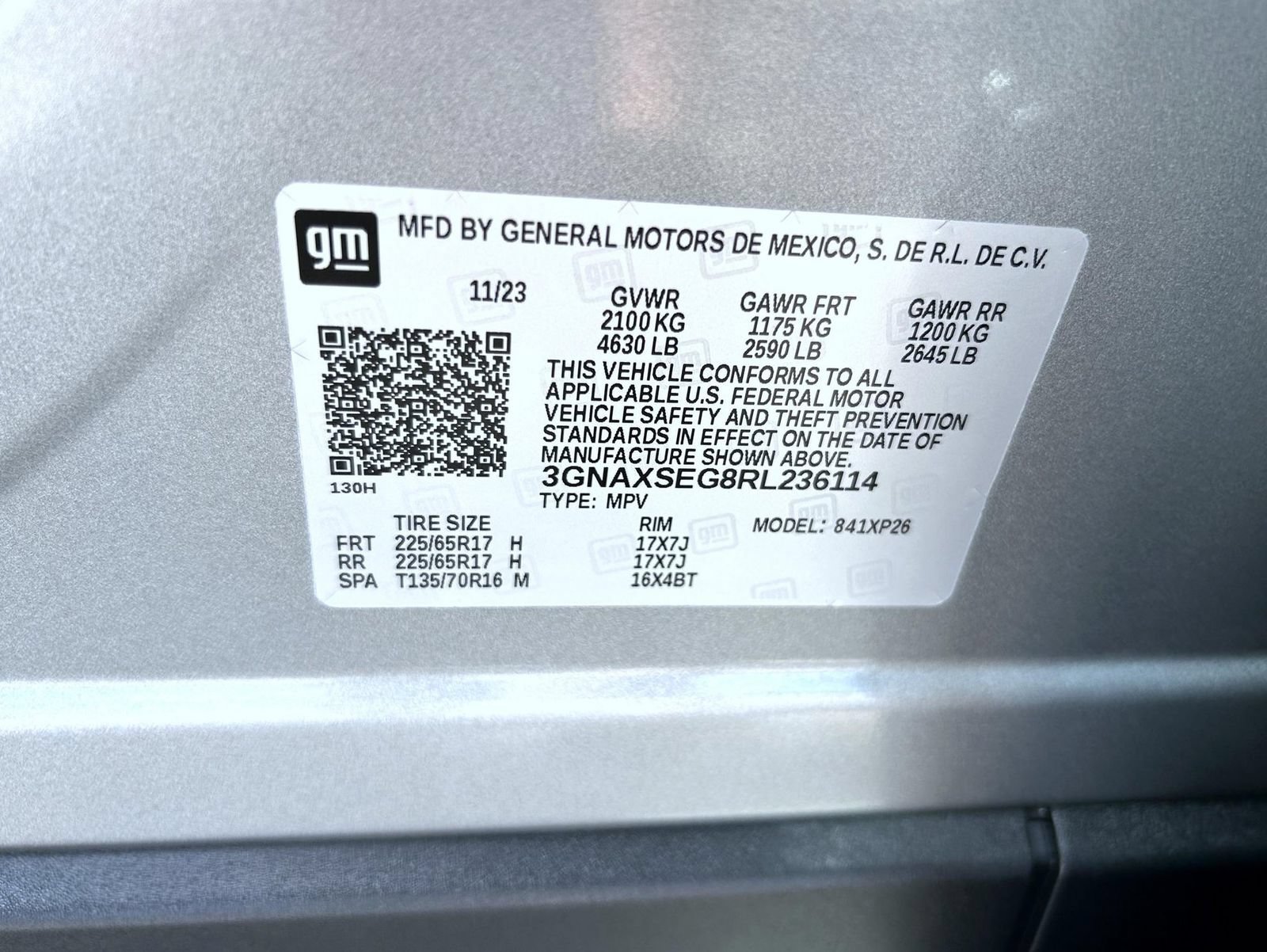 Certified 2024 Chevrolet Equinox LS w/ LS Convenience Package AWD/4WD image 25