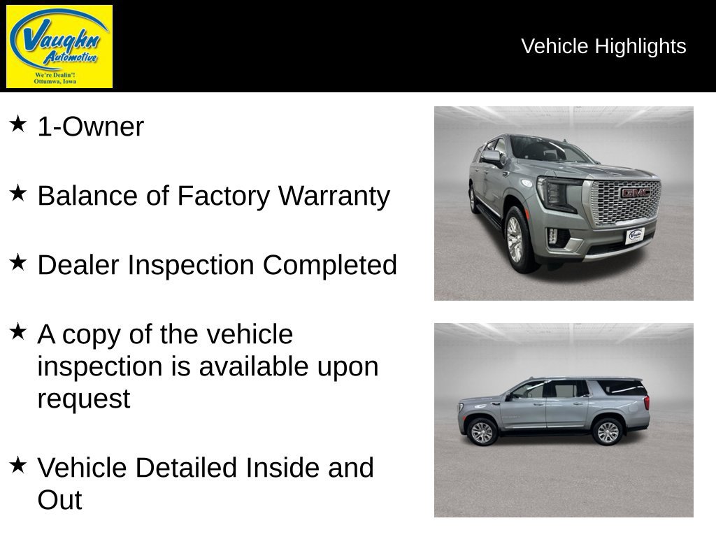 Used 2024 GMC Yukon XL Denali AWD/4WD image 2