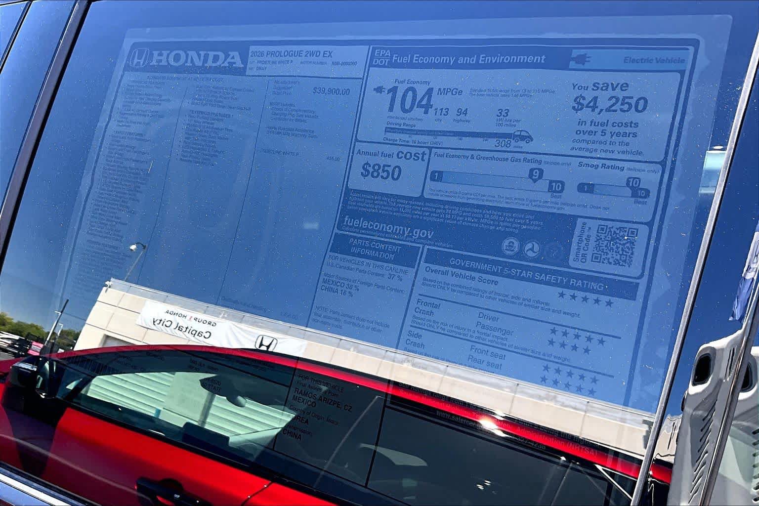 New 2026 Honda Prologue Eco image 21