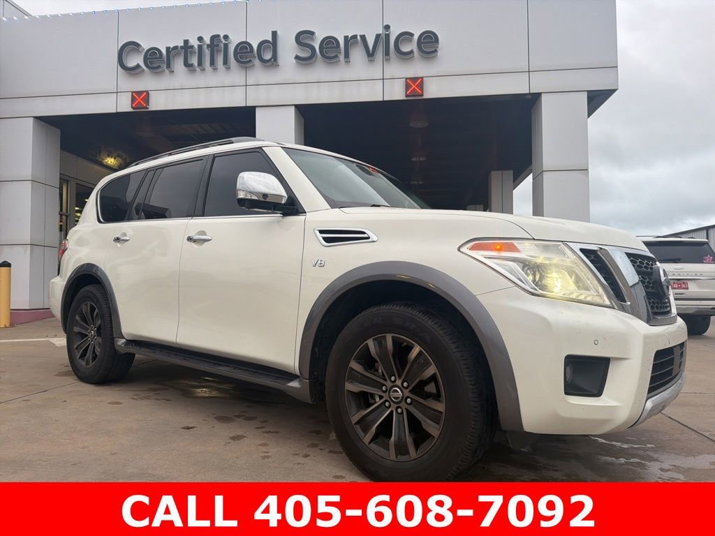 Used 2017 Nissan Armada Platinum w/ Captain Seat Package