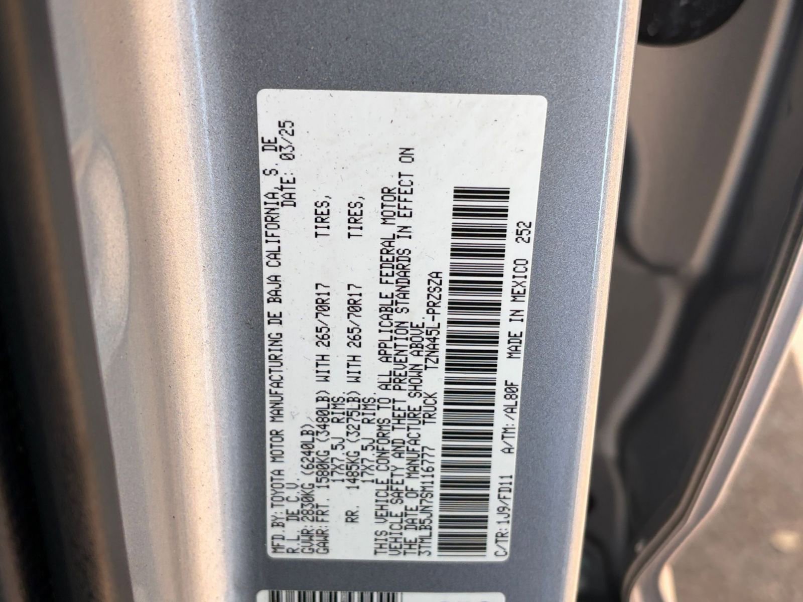 Used 2025 Toyota Tacoma TRD Off-Road image 24